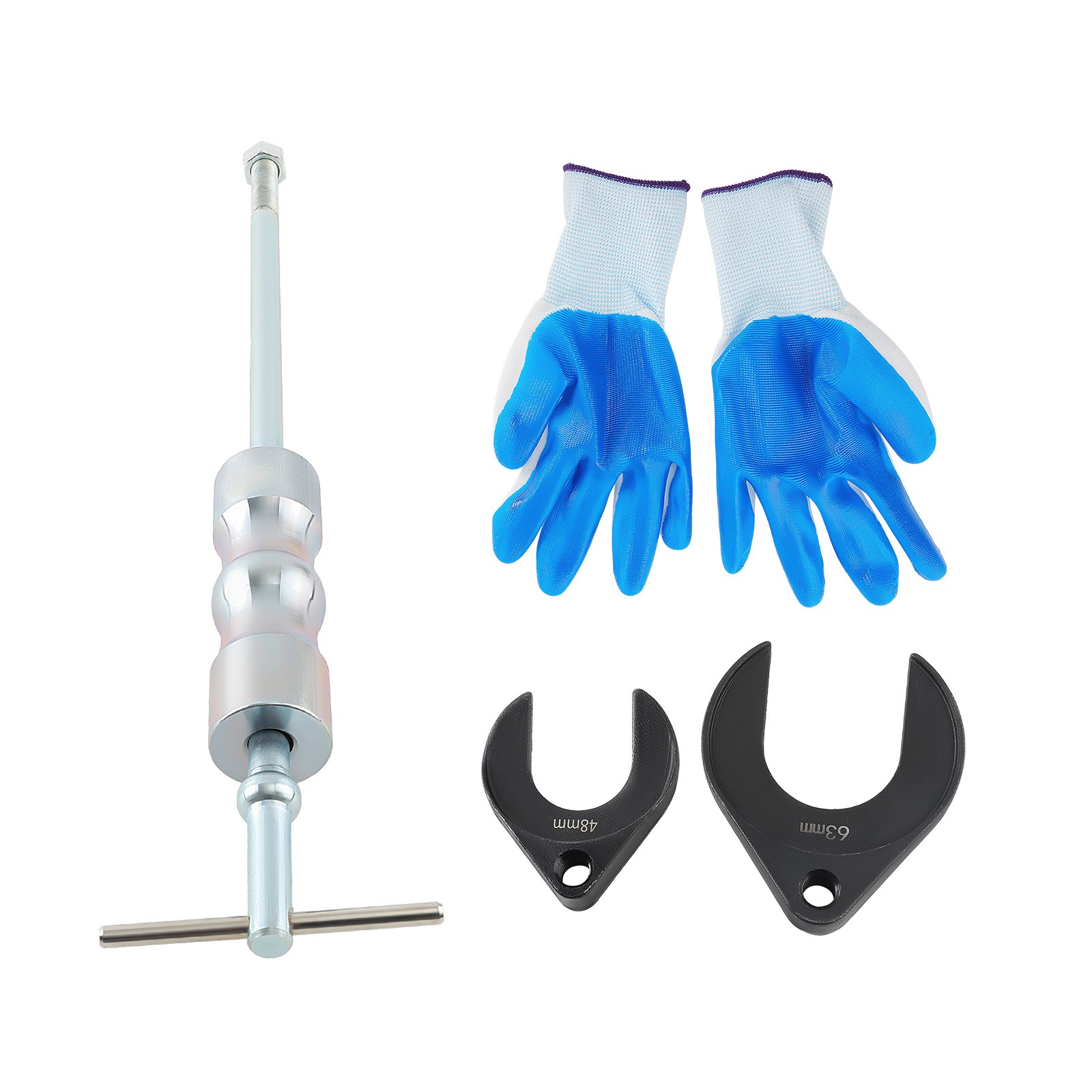 48 63 mm CV Axle Puller Tool with Slide Hammer& Adapter Slide Hammer Puller Kit