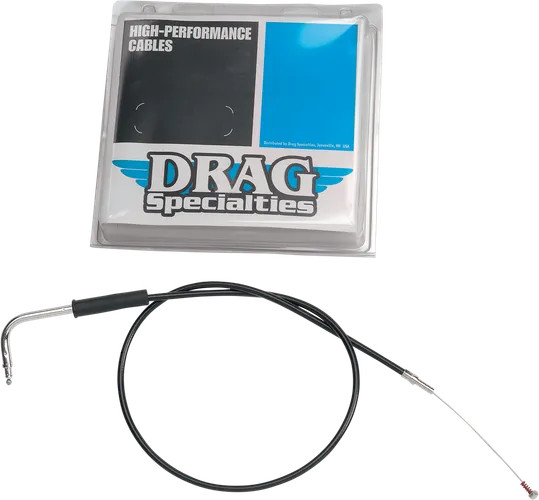 Drag Specialties Black Vinyl Idle Cable 30-3/4 Harley Softail Custom 96-99