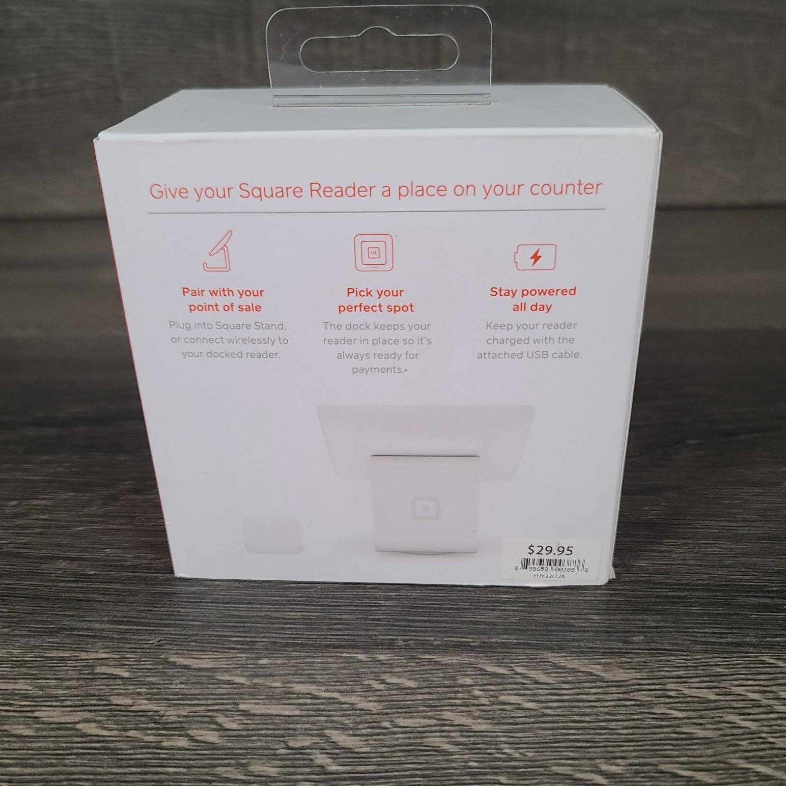 New Open Box Square Dock For Square Reader Contactless Credit Card Reader