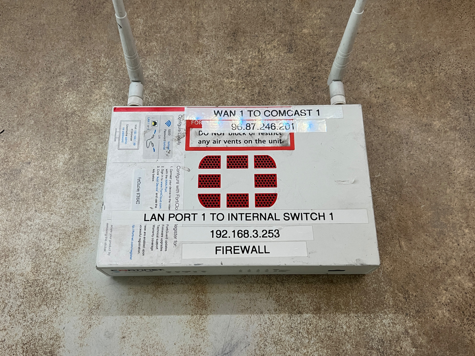 Fortinet FortiWiFi 30E - White (FWF-30E) Network Security Firewall