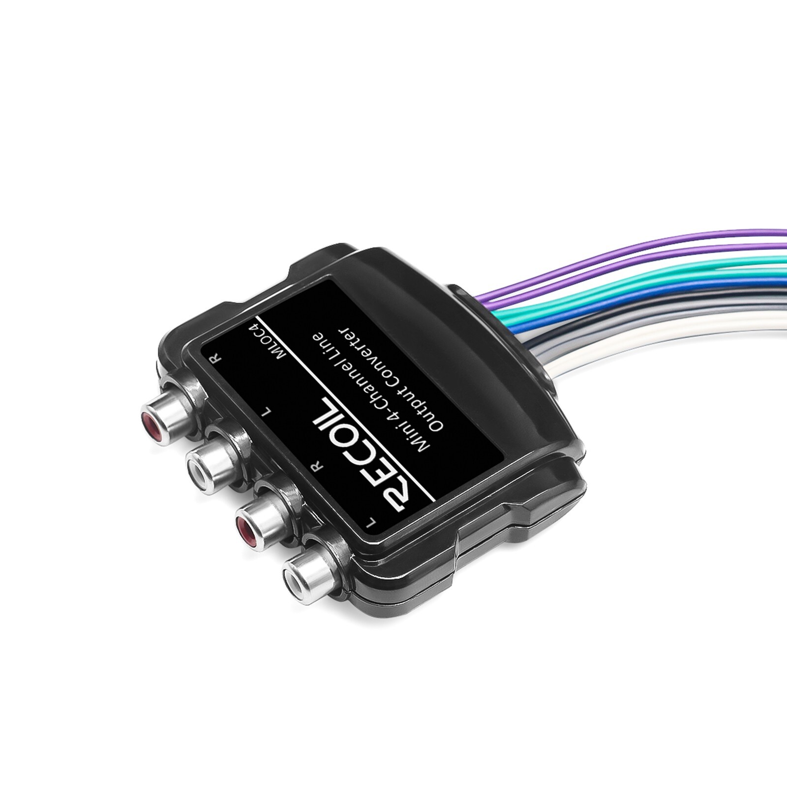 Recoil MLOC4 4-Channel Smart Micro Line Output Converter 60 Ohm Load Impedance