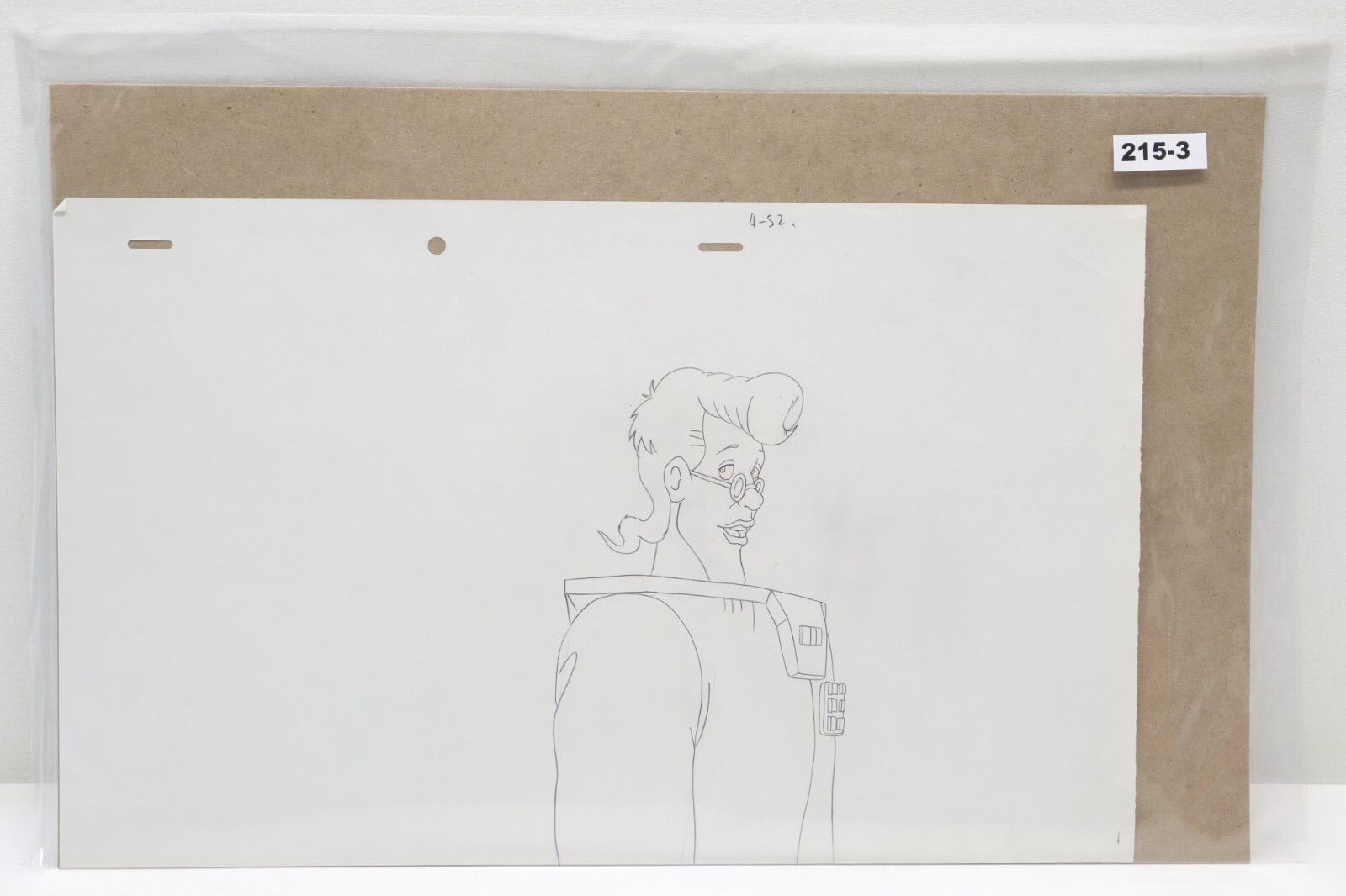 The Real Ghostbusters Original Animation Production Sketch (215-3)