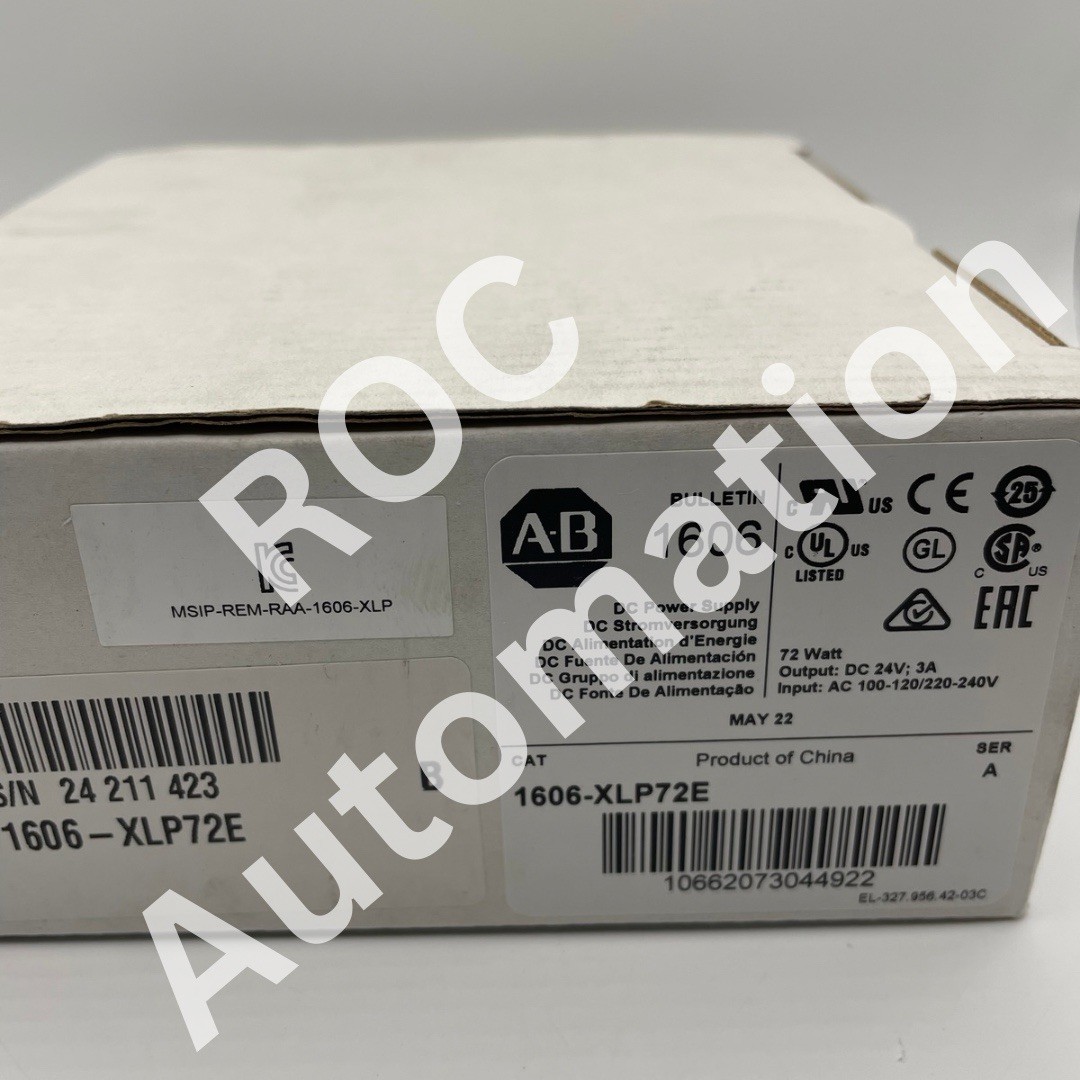 New Allen-Bradley 1606-XLP72E Power Supply XLP 72 W 1606XLP72E