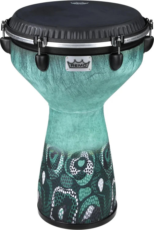 Remo Flareout Djembe - 13" Everglade Green