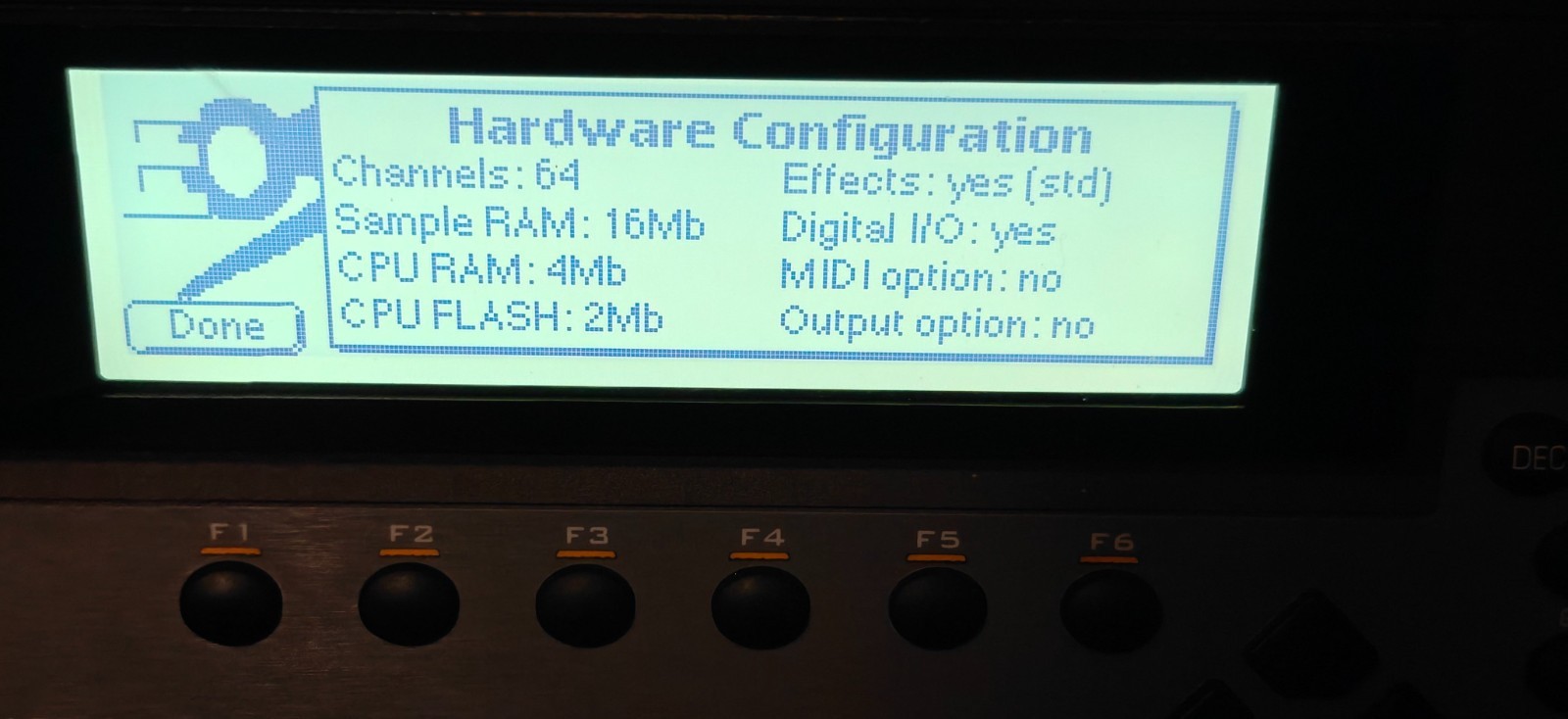 E-MU EMU E-SYNTH ESYNTH SAMPLER WORKSTATION SYNTHESIZER SOUND MODULE+SPECIAL HDD