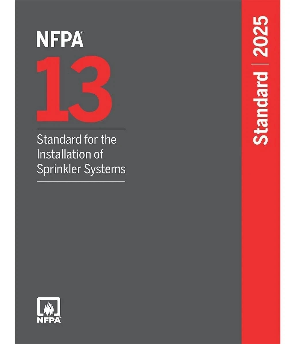 NFPA 13 Standard for the Installation of Sprinkler Systems 2025 Book