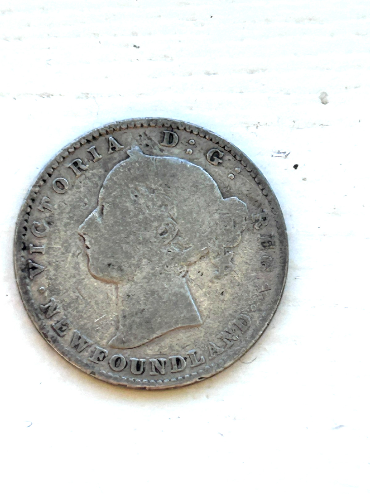 1890 Newfoundland Canada 10 Cent Coin #140 LOW MINTAGE!