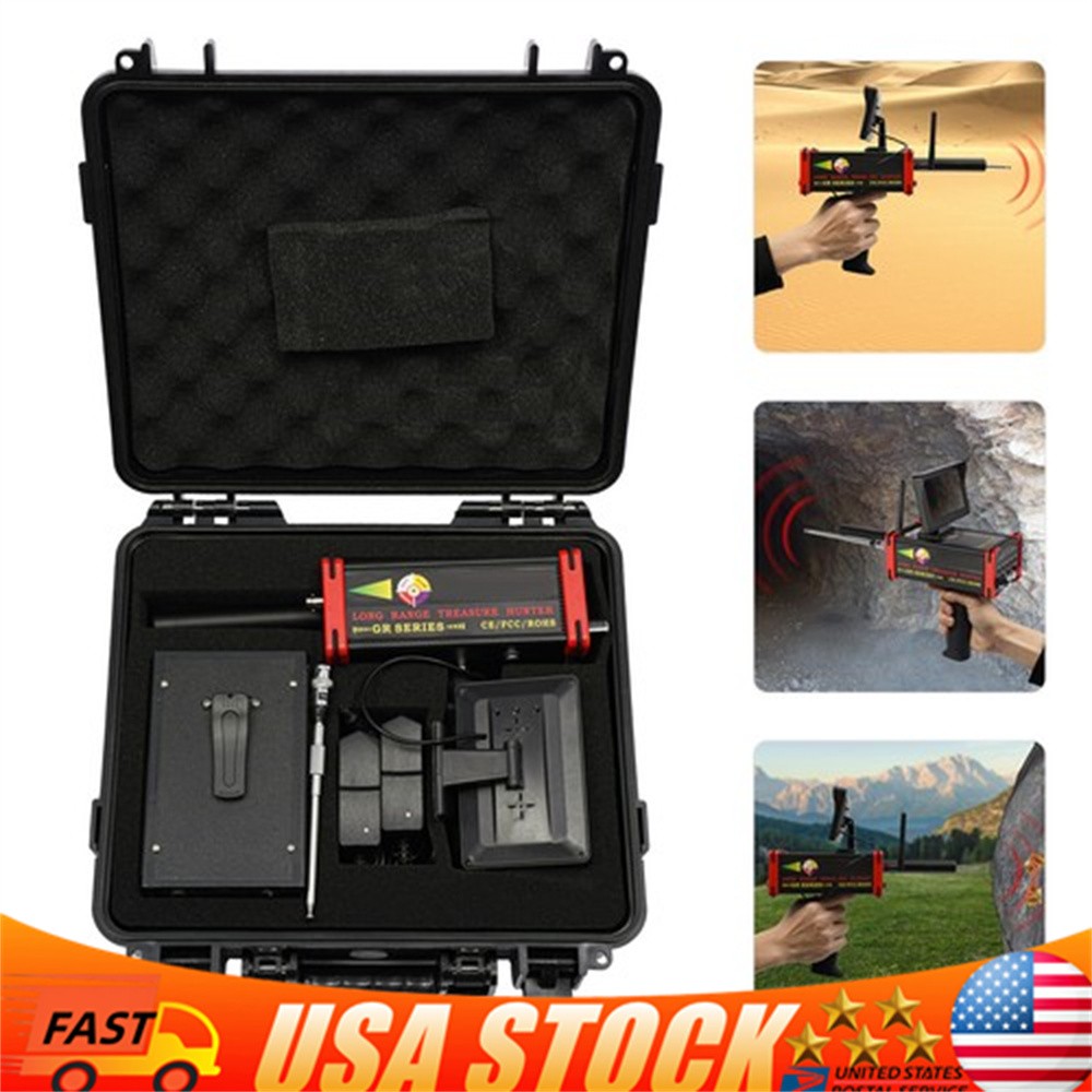 Long Range Gold Metal Detector Treasure Hunter Gold Finder Handheld 1000M+Screen