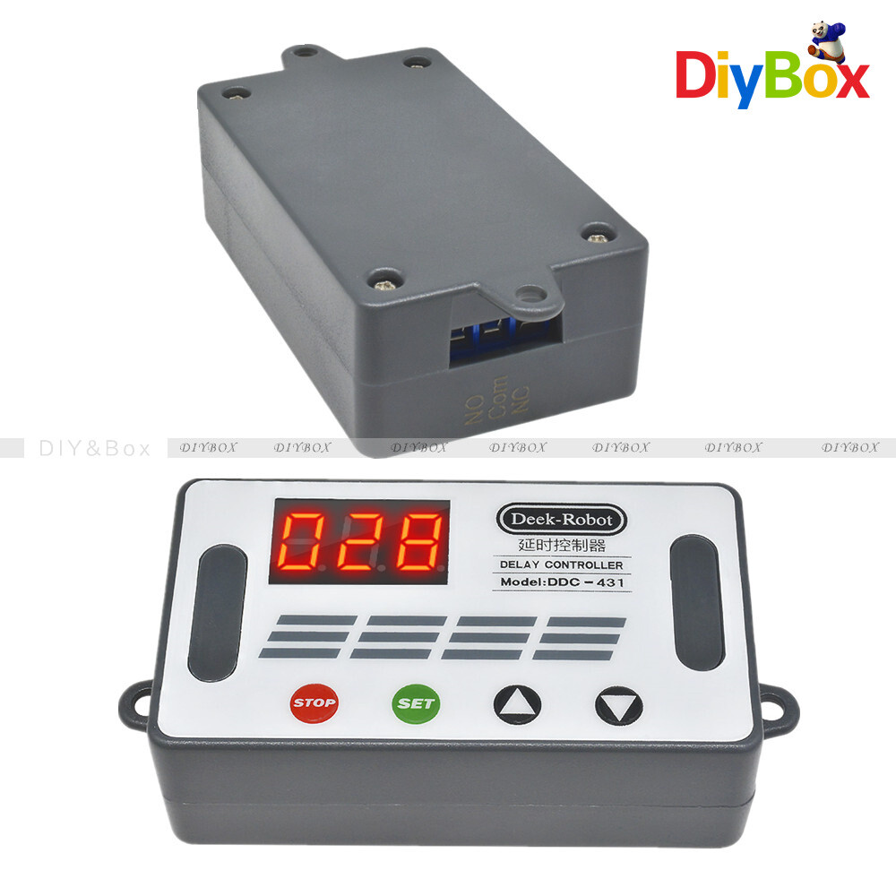 DDC-431 DC6V-DC30V Relay Delay Controller MOS 4 Button 3 Digit Digital Tube
