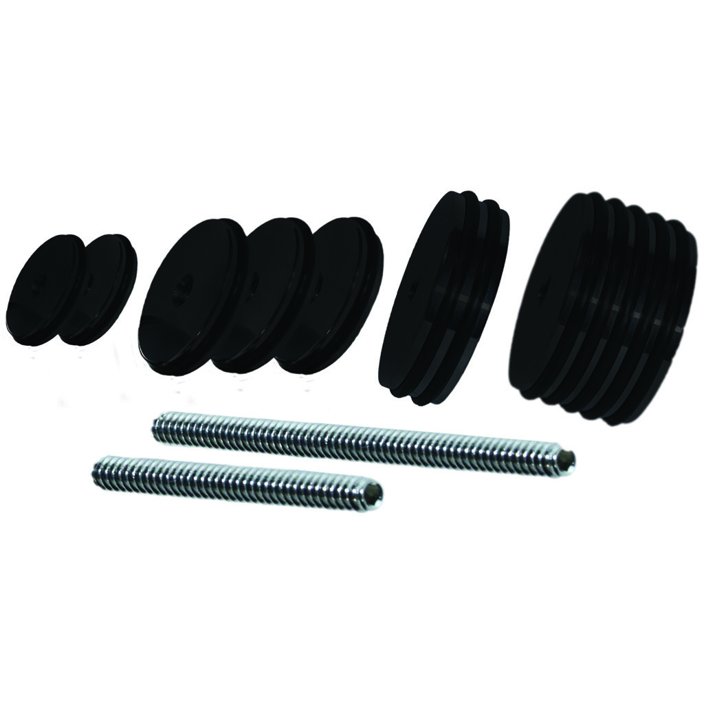 Dead Center Custom Balance Weight Kit Matte Black