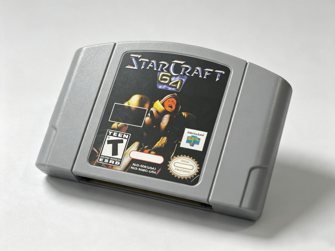 Star Craft 64 Game Cartridge For N64 Console US Version