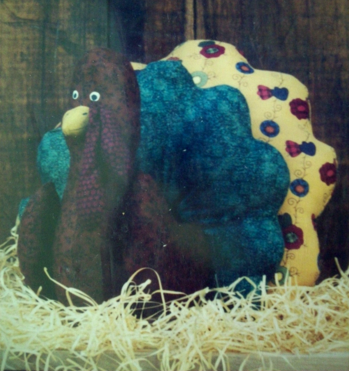 Gertie Gobbler turkey Thanksgiving decor  pattern  *A15