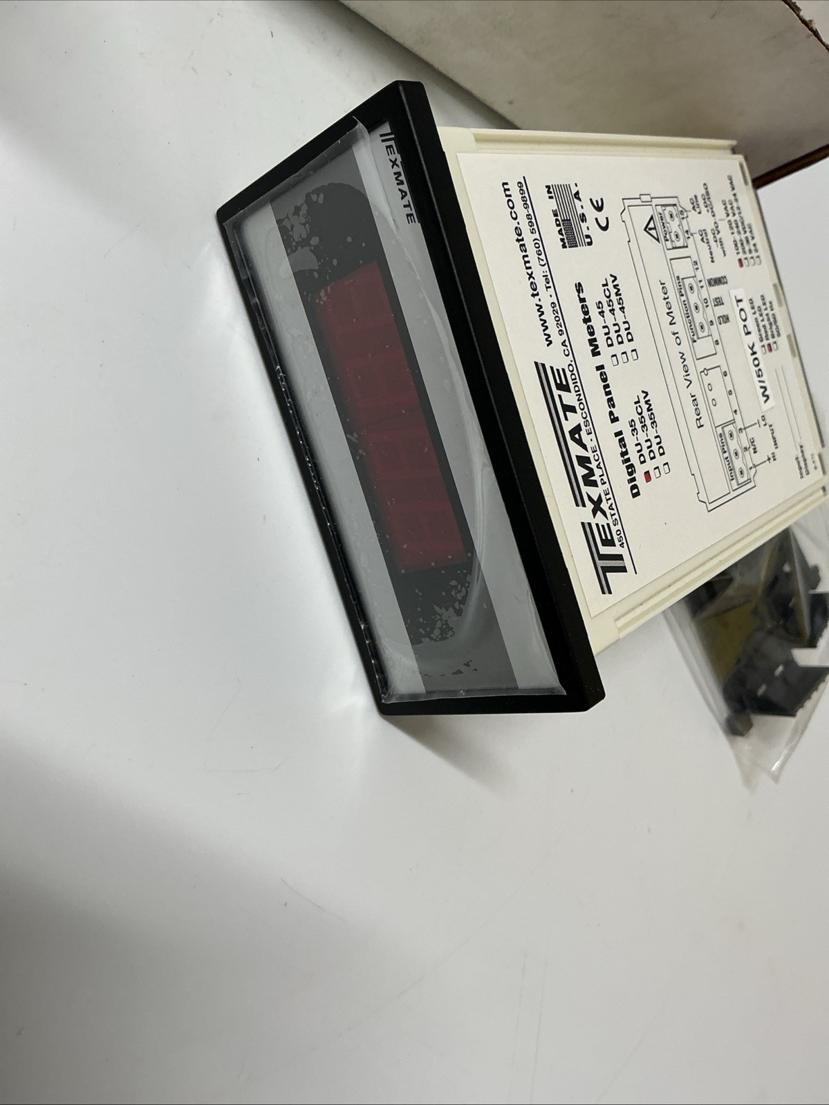 Texmate DU-35 Digital Panel Meter. AC-012