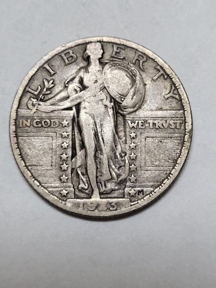 1923 Standing Liberty Quarter Nice used coin !!