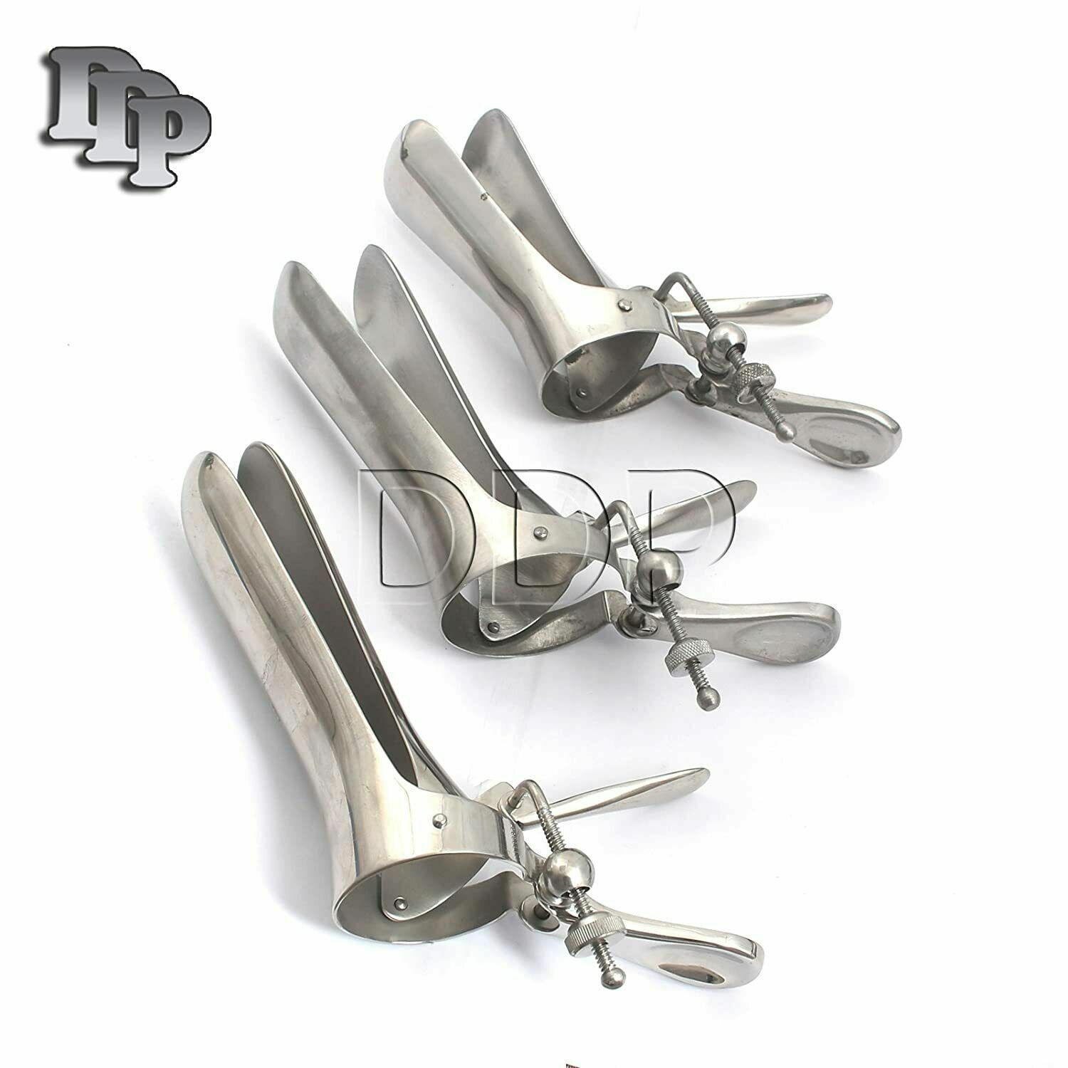 Set Of 3 Cusco Vaginal Speculum (Small medium Large) Gynecological Instruments