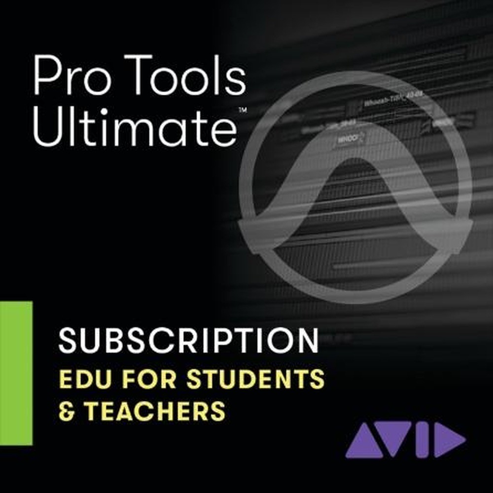 Pro Tools - ULTIMATE 1-Year Subscription NEW - Student/Teacher (Educ  - Educatio