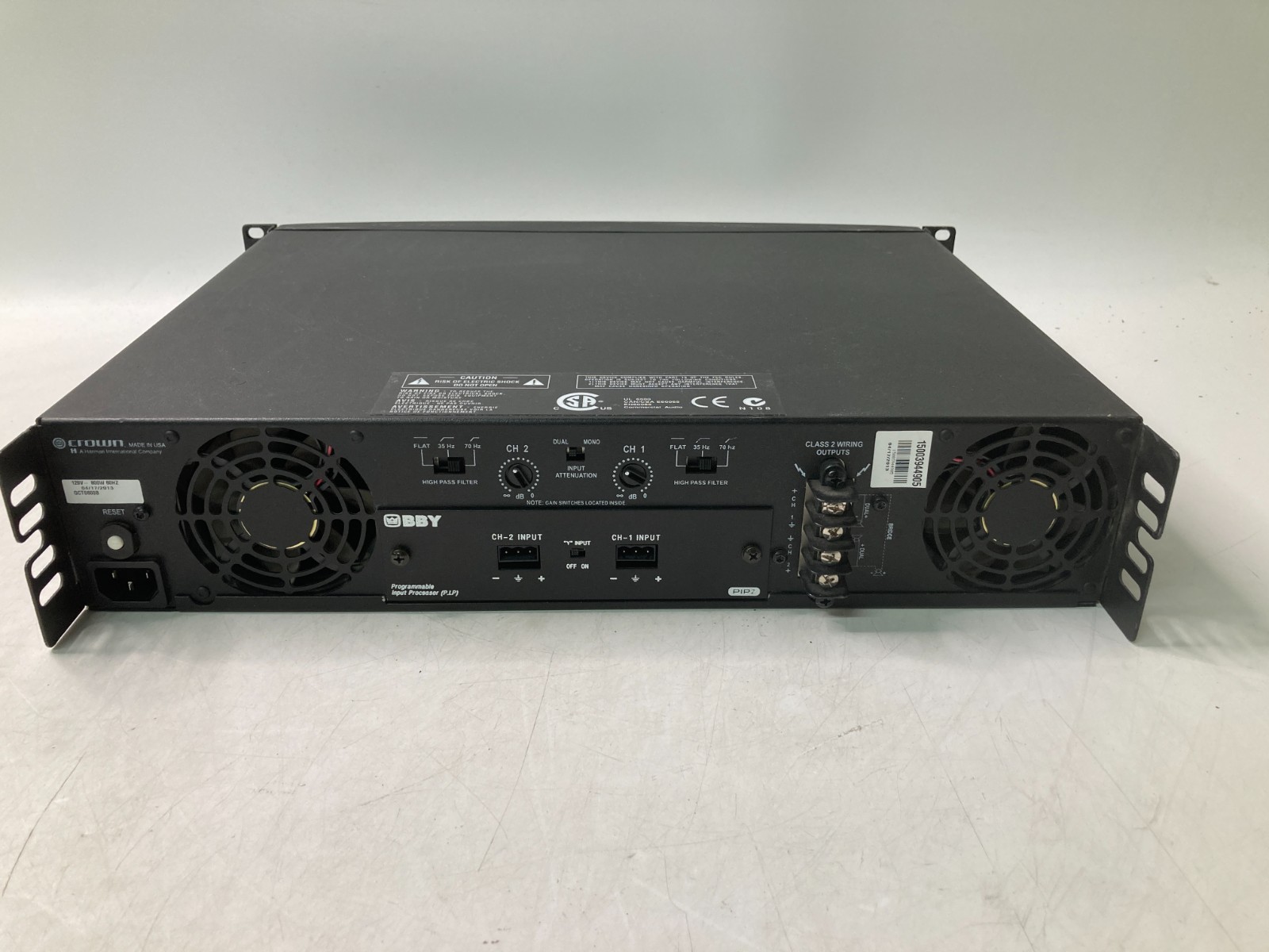 Crown CTs 600 2-Channel Power Amplifier