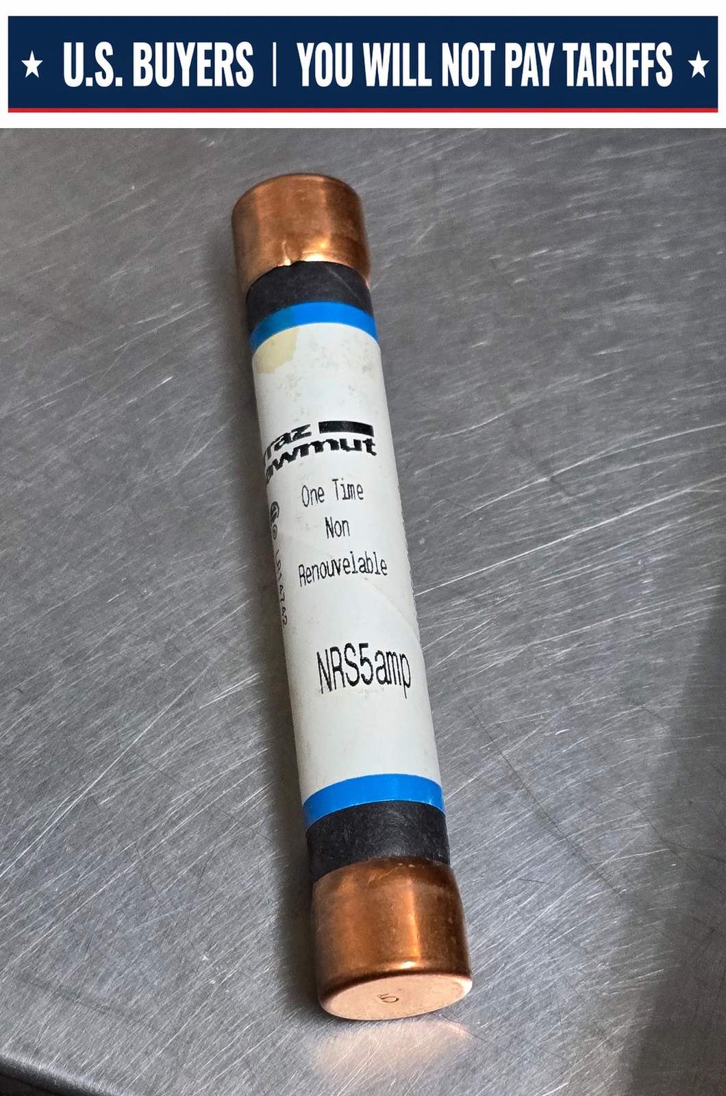 Ferraz Shawmut NRS5, 5A 600V Fuse