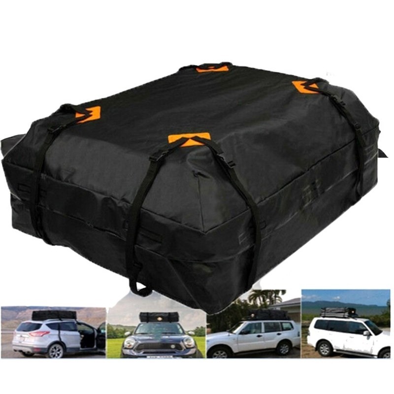 Waterproof Car Roof Cargo Bag Luggage Storage For Travel Camping Oxford Fabric