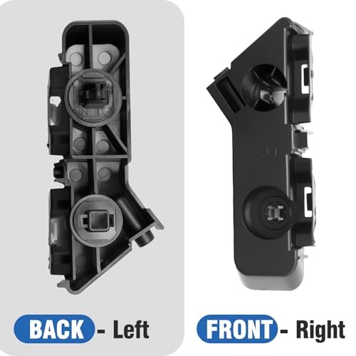 1 Pair 57010287AC Front Bumper Mount Bracket, Replacement for Dodge Charger