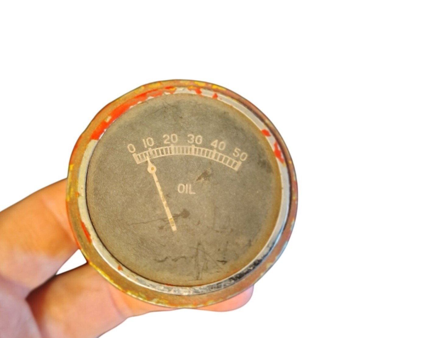 Vintage Oil Pressure Gauge Steampunk Steam Punk NOT TESTED