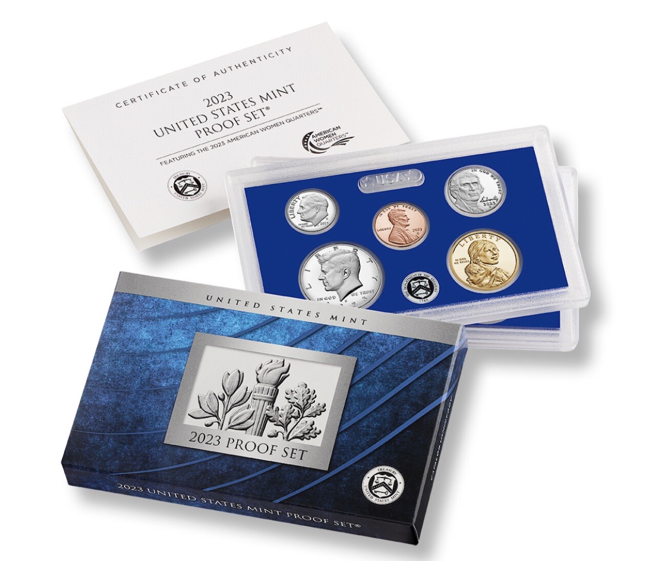 2023 United States Mint Proof Set of 10 PROOF COINS. (#C435)
