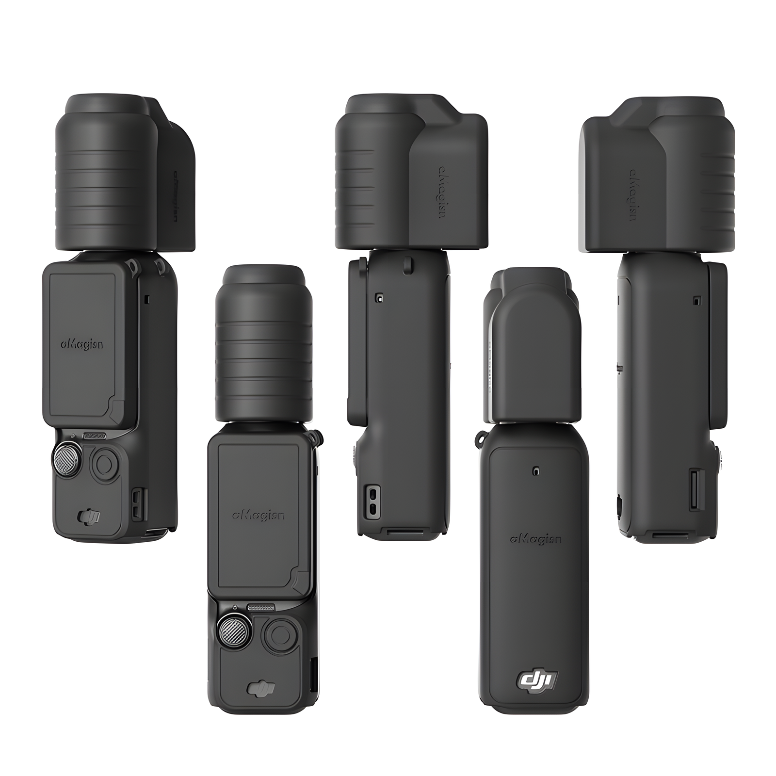 Protective Case for DJI Osmo Pocket 3 Lanyard Lens Cap
