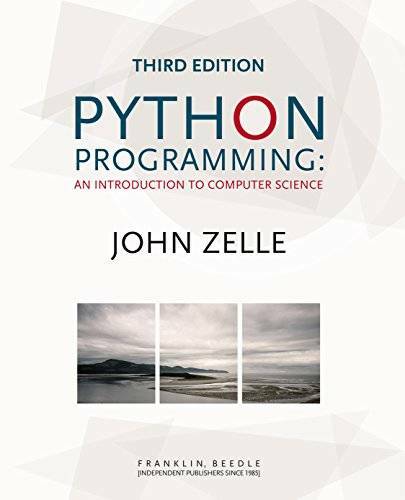 Python Programming: An Introduction to Computer Science, 3rd Ed. - GOOD