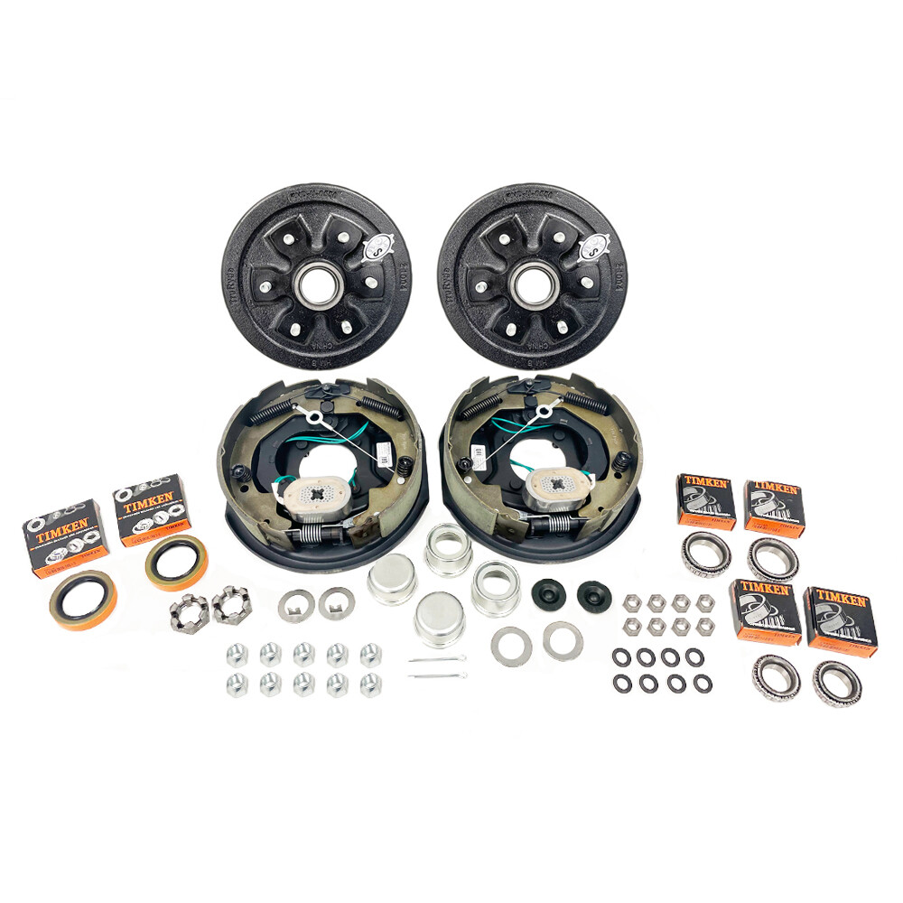 Southwest Wheel Pro 3,500 lbs. 6-5.5 Trailer Axle Self Adjusting Brake Kit 6-5.5