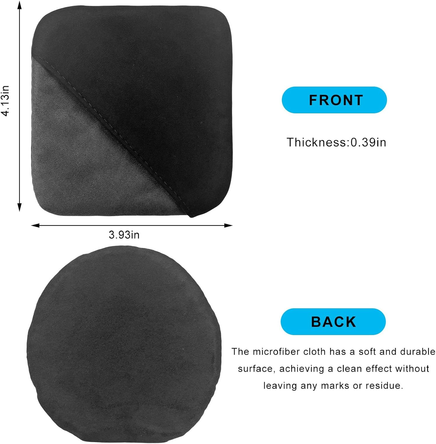 Car Screen Cleaner, Microfiber Auto Screen Cleaning Pad, Foldable Touch Screen C