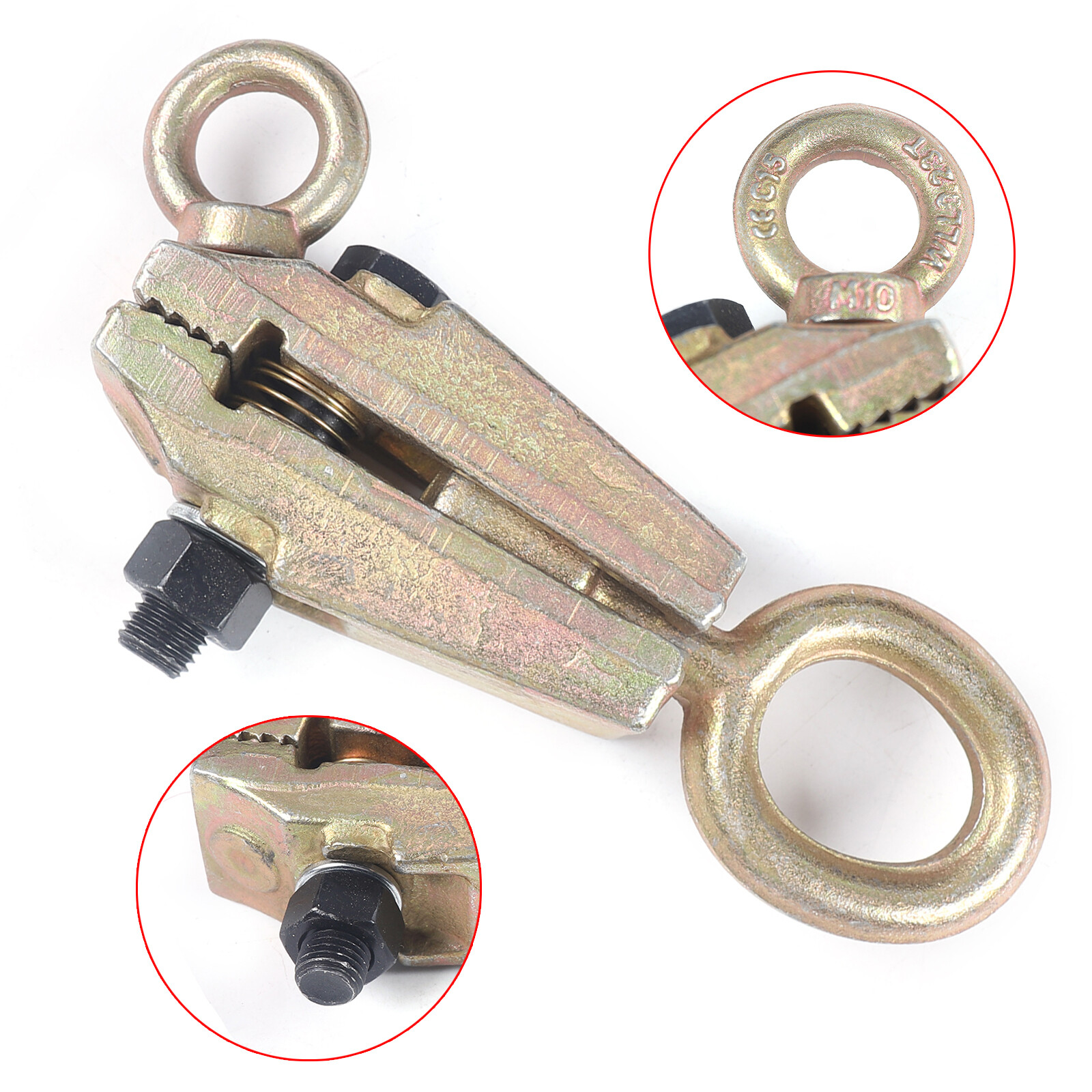 5 Ton Self-Tightening Grips Auto Body Repair Pull Clamp Tool 2-Way Frame Back