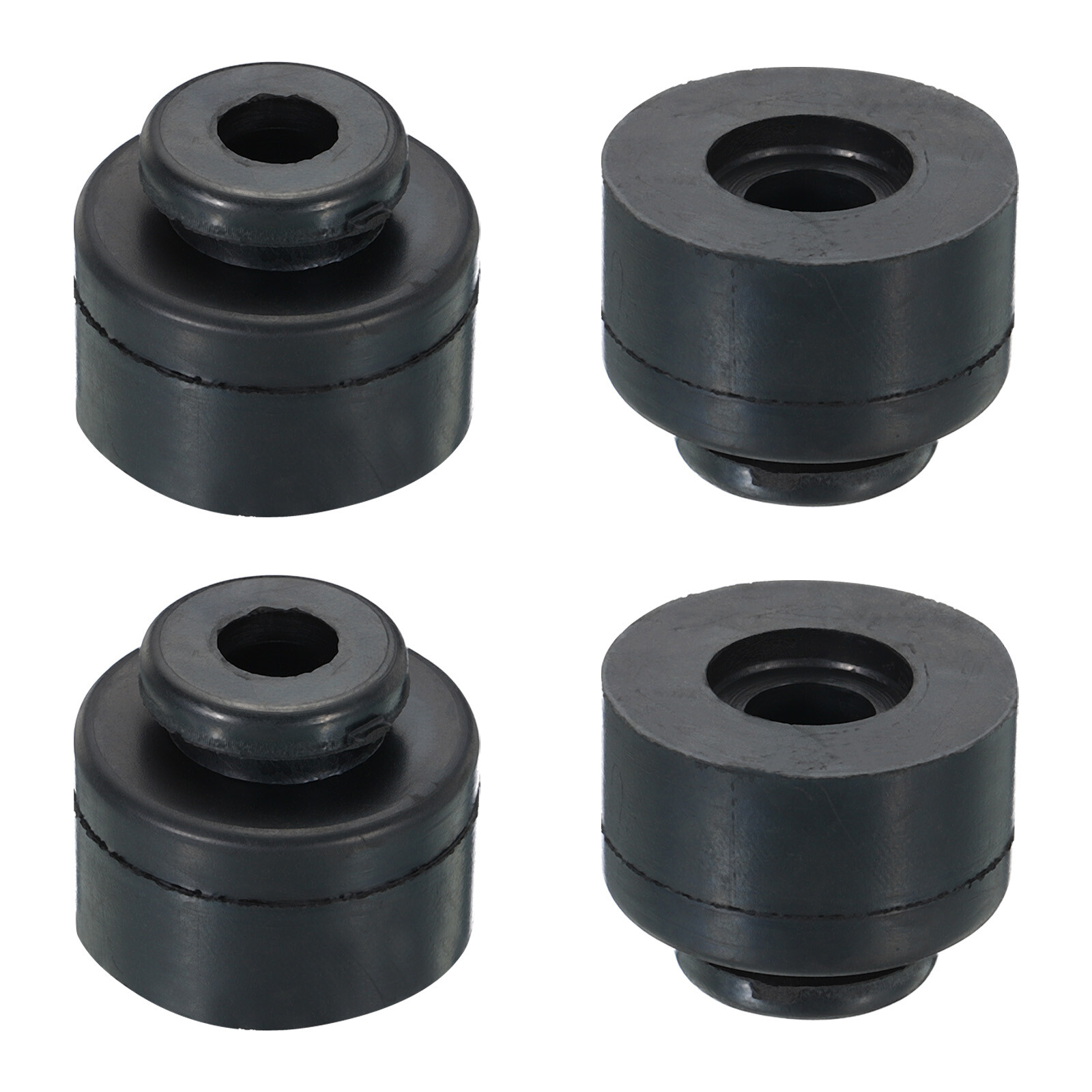 1.4" x 1.1" Compressor Rubber Feet, 4 Pack  AC Mount Anti Vibration Pad, Black