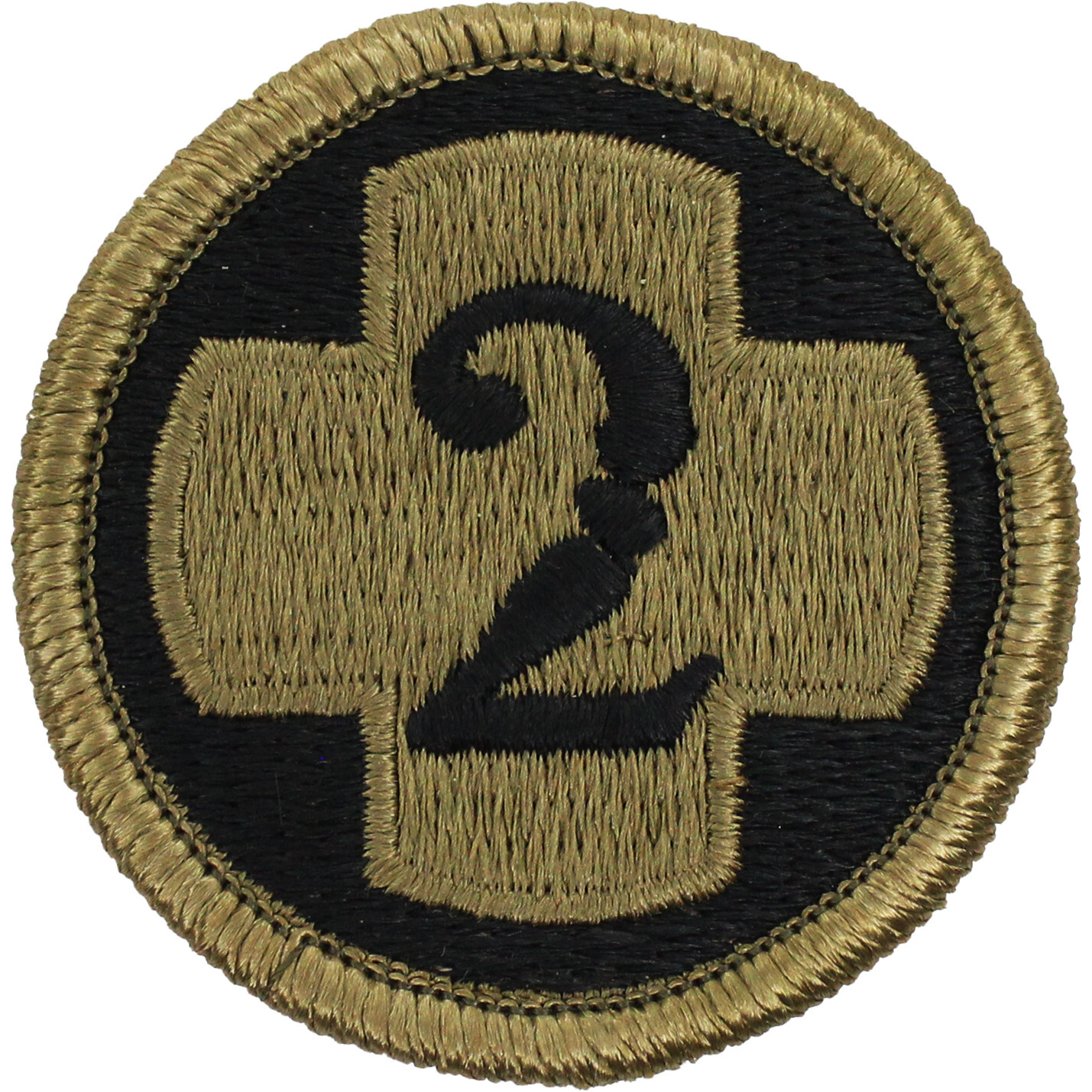 Army 2nd Medical Brigade Scorpion / OCP Patch With Hook Fastener P3159CP