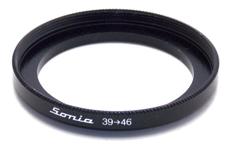 Metal Step up ring 39mm to 46mm 39-46 Sonia New Adapter