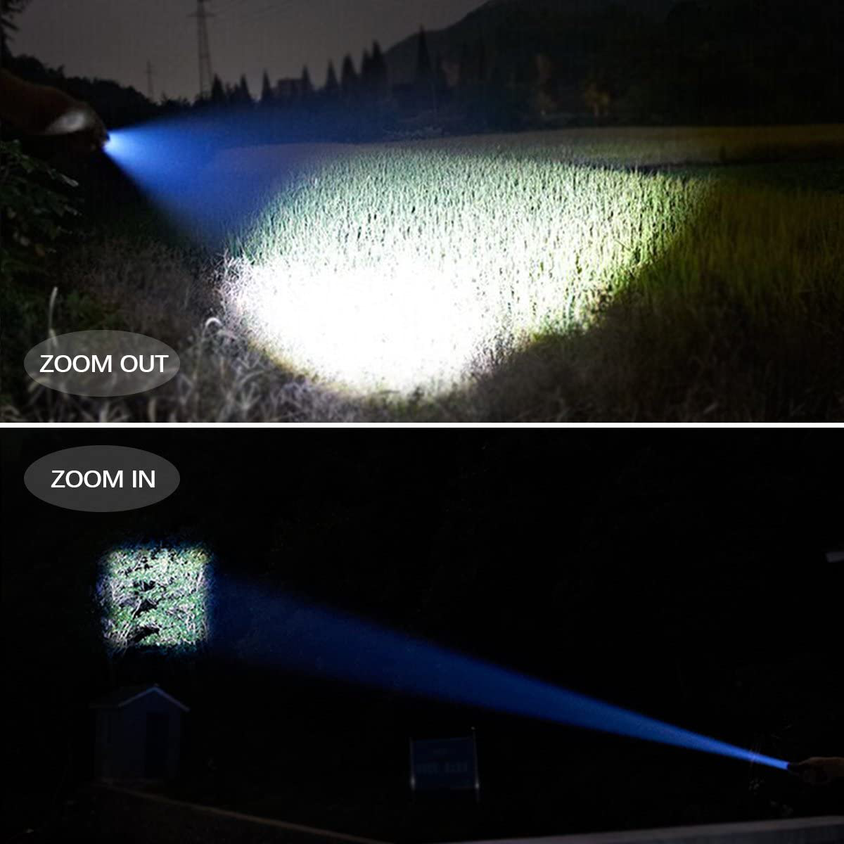 Tactical Flashlight Tac Light Pro As Seen On TV TC1200 Flashlights NEW