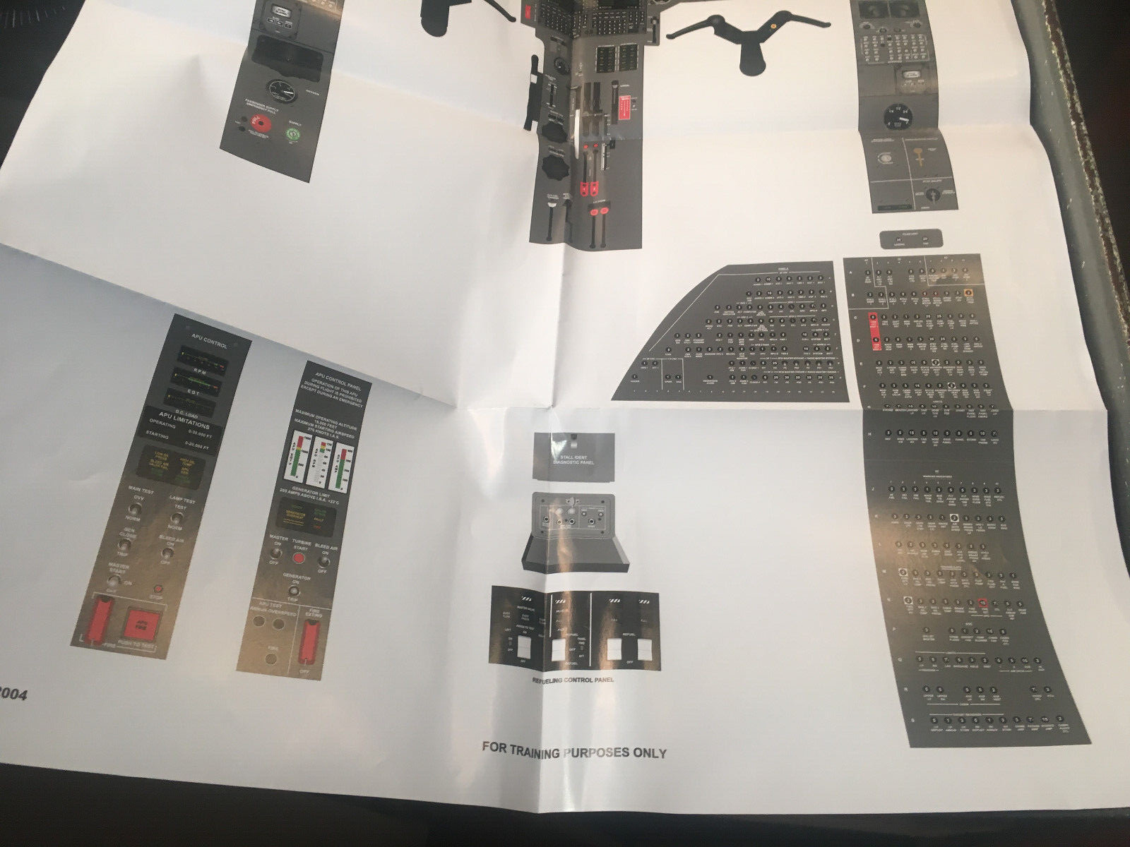 Hawker 800XP with Collins EFIS 86E Avionics Instrument Panel Poster