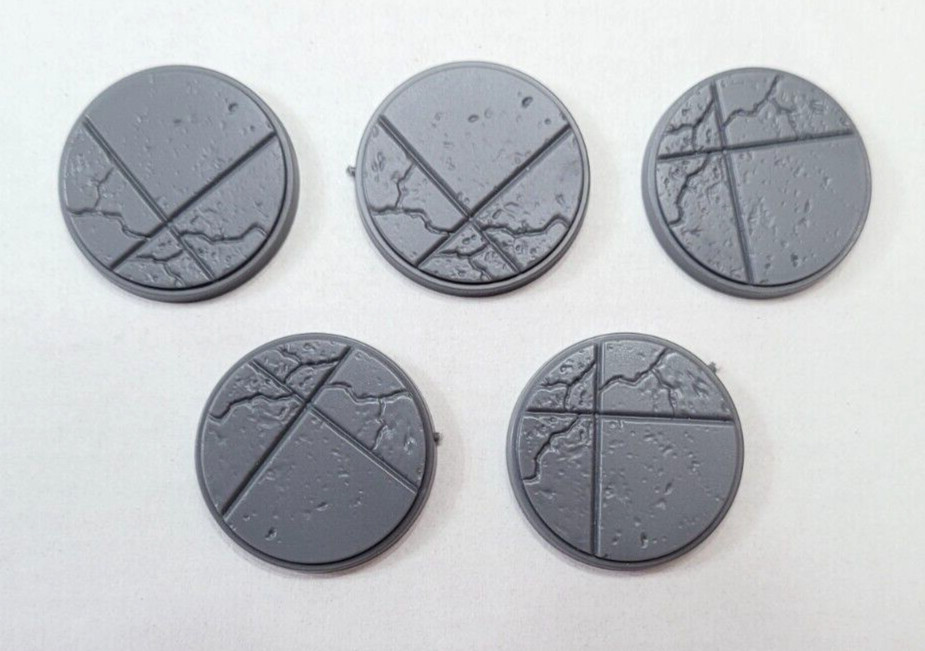 35mm bases Marvel Crisis Protocol 5x X Men bases Necromunda