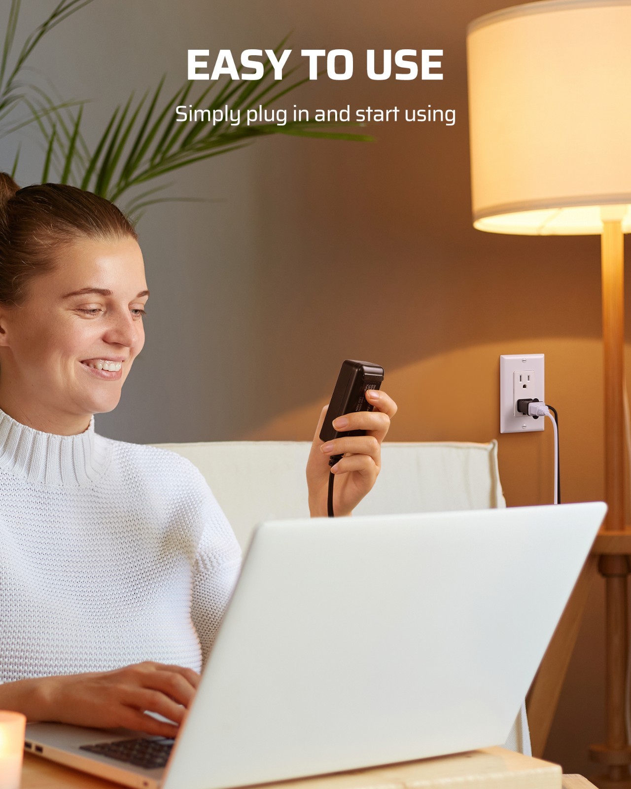 Plug in Dimmer Switch for Lamp, Table Lamp Dimmer for Dimmable LED/CFL Lights