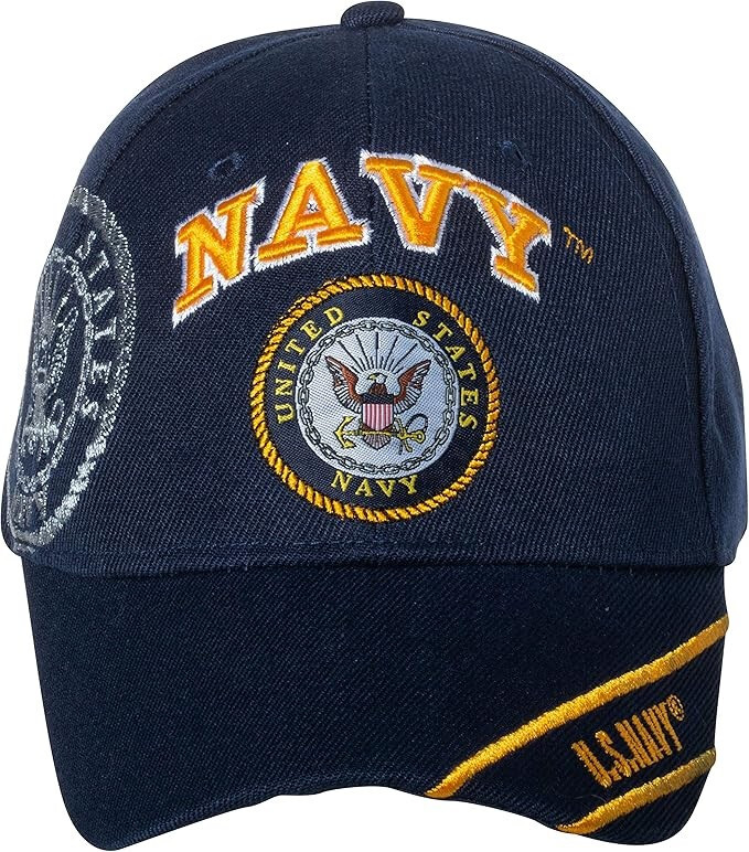 Officially Licensed United States Navy Embroidered Baseball Cap
