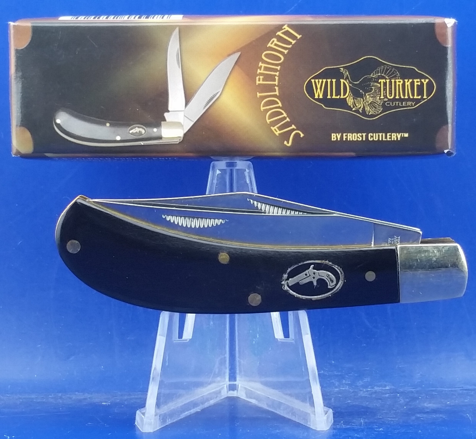 WILD TURKEY CUTLERY SADDLEHORN WTC-528CBH