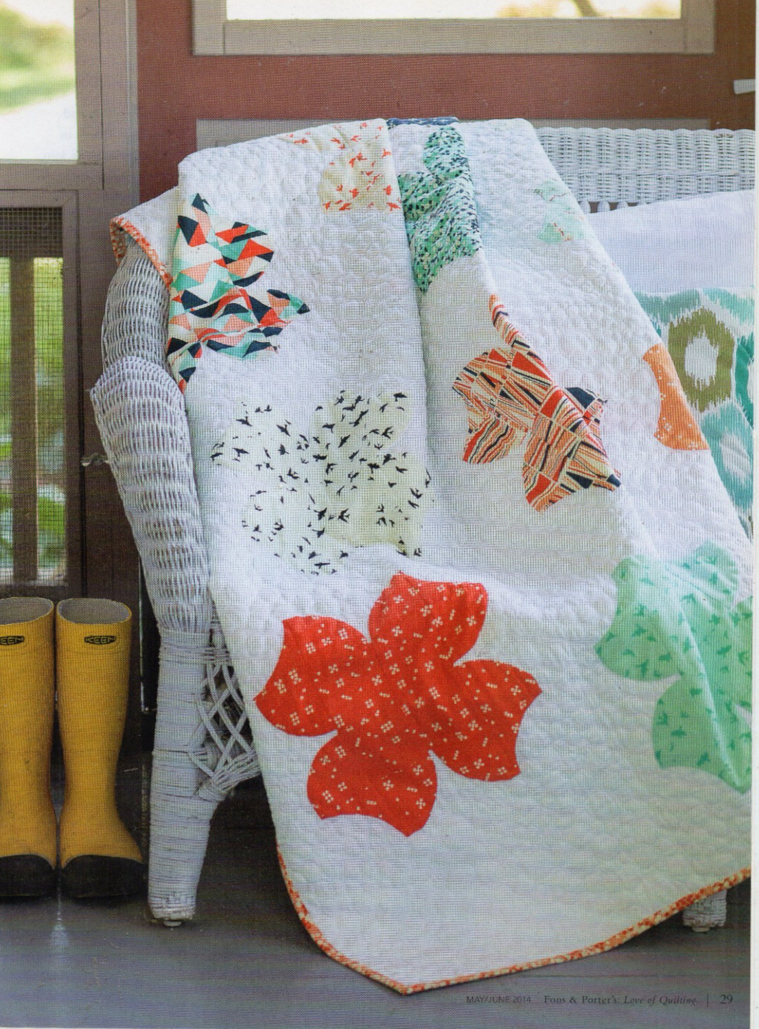 ENDLESS CHAIN QUILT PATTERN