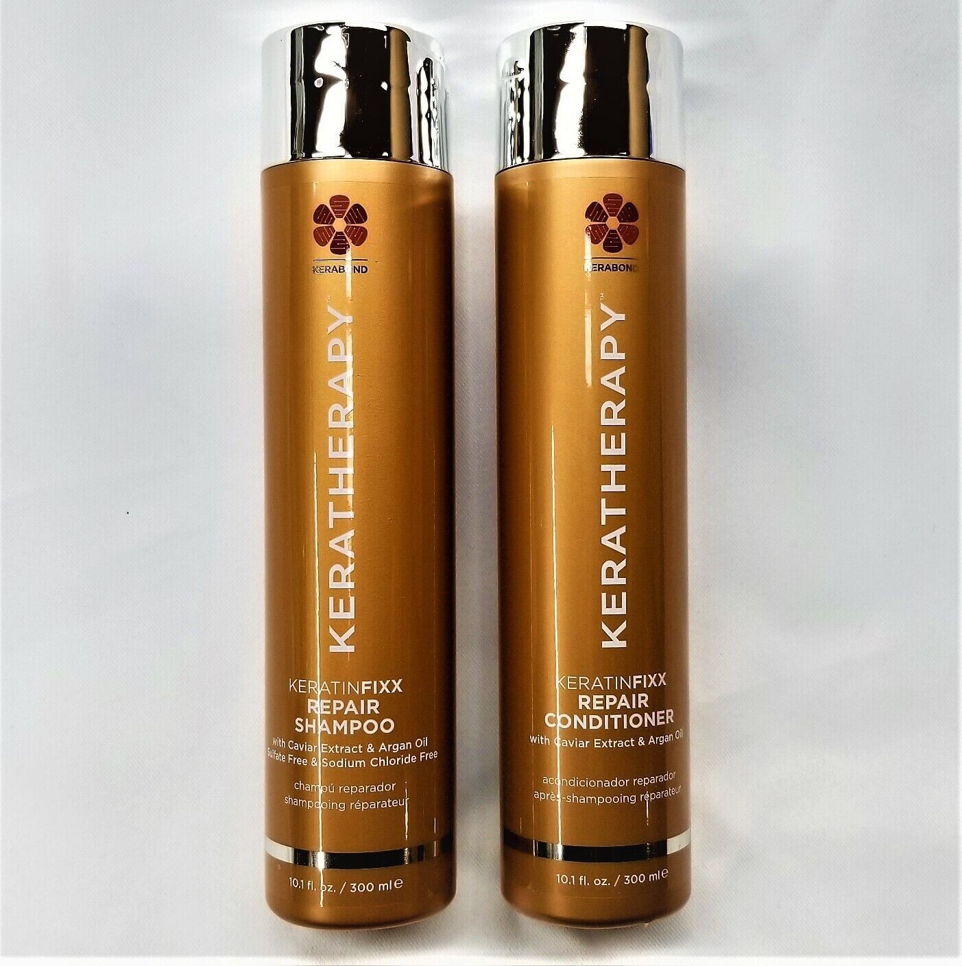 Keratherapy KERATINFIXX Radiant Repair SHAMPOO & CONDITIONER DUO 10oz EACH