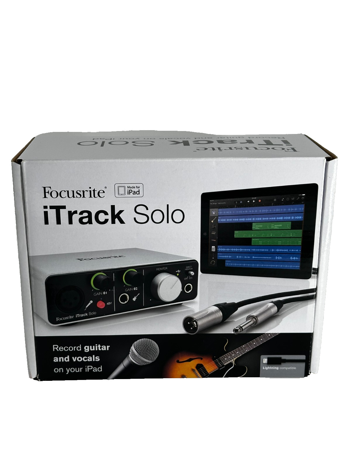 Focusrite iTrack Solo USB 2.0 Audio Recording Interface