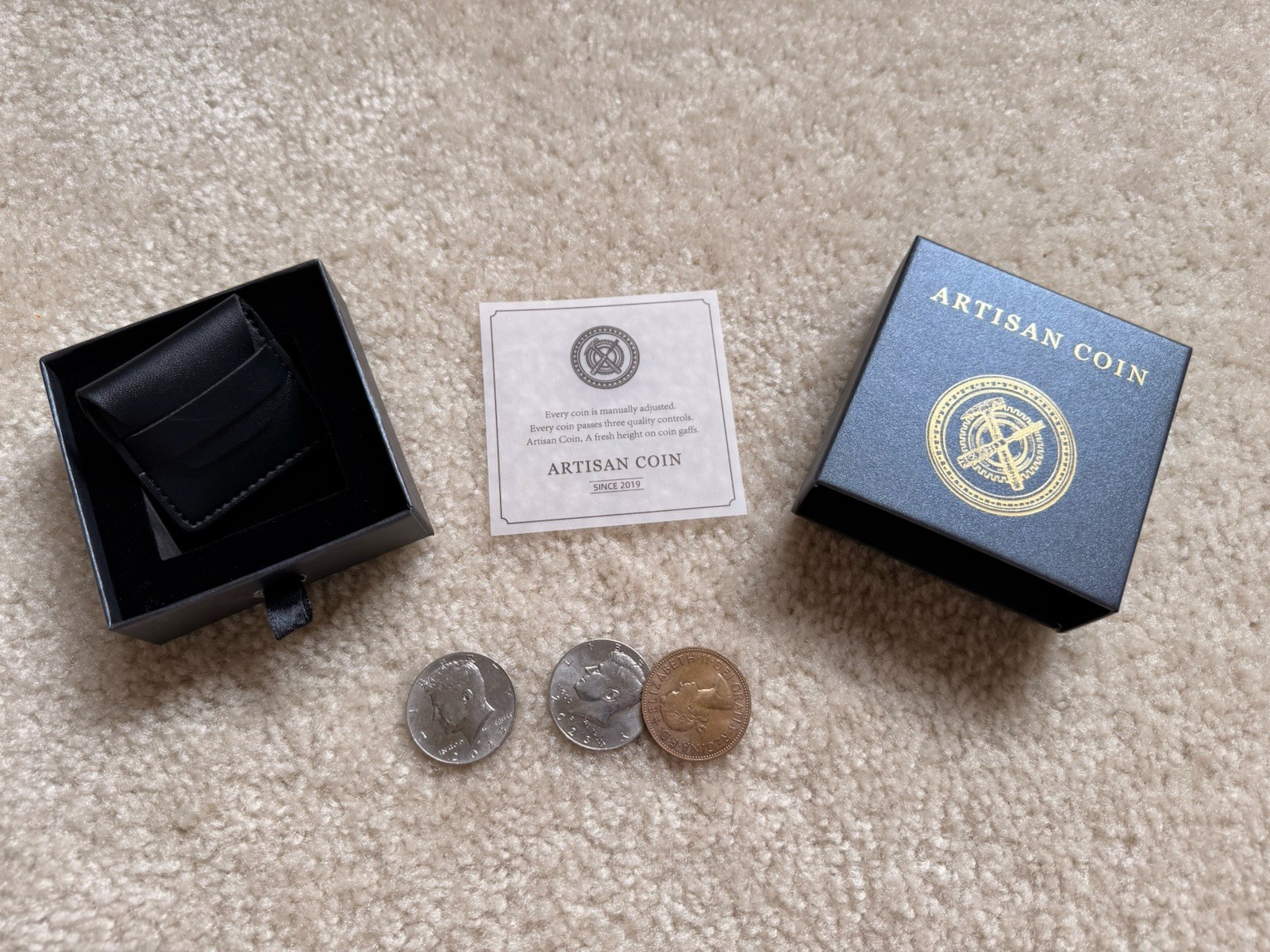 TCC Artisan HD Series Set - Sun And Moon Coin Trick Magic