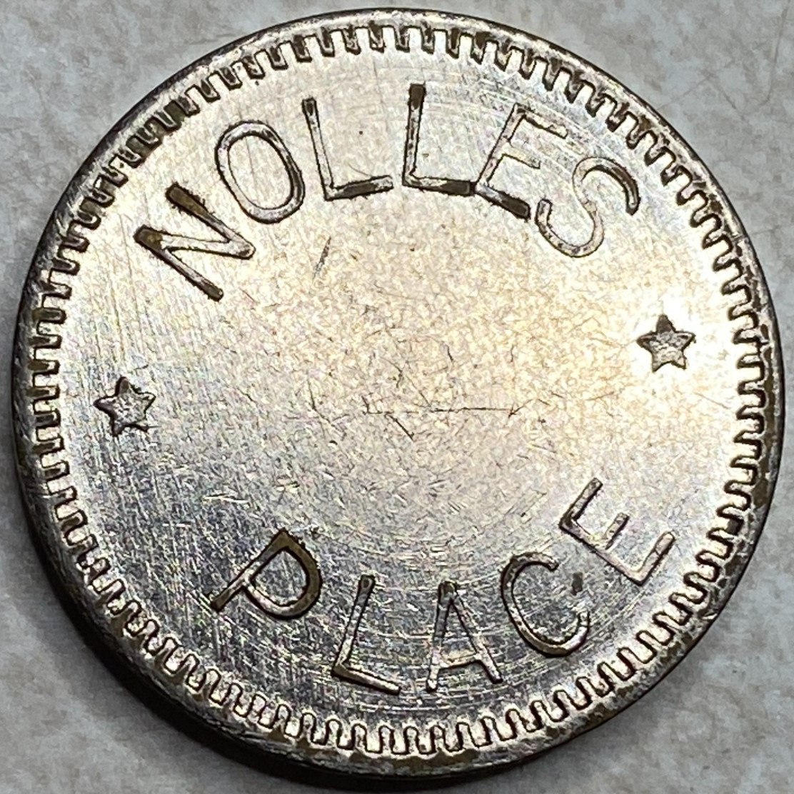 Nolles Place St Paul MN Minnesota Token T8502