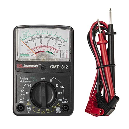 GMT-32 Analog Multimeter, 5 Function /2 Range, 300V AC/DC, for AC / DC 1
