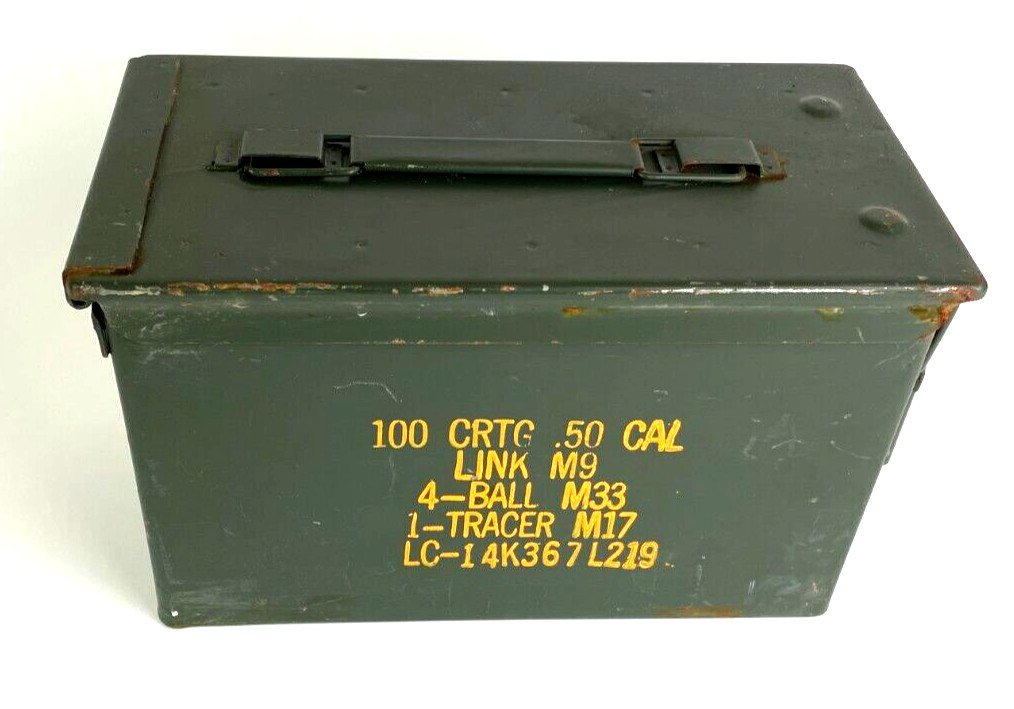 Army Surplus Ammo Box Green or Brown