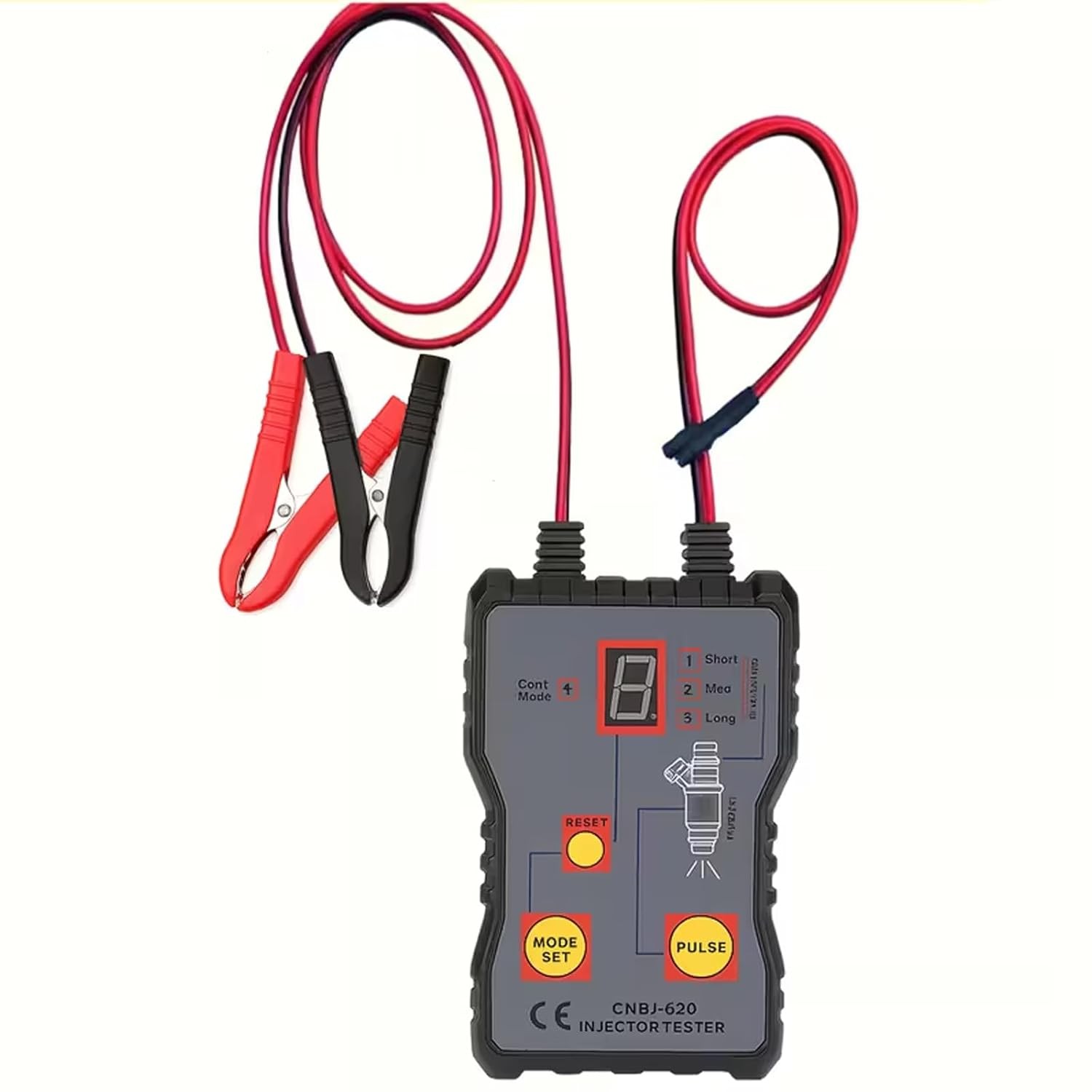 Universal Fuel Injector Tester Cleaner Dual Channel 4 Pulse Modes Tool Kit