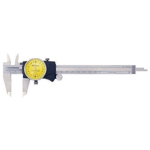 Mitutoyo 505-731 Dial Caliper 2mm/Rev. 0-200mm 0.02mm