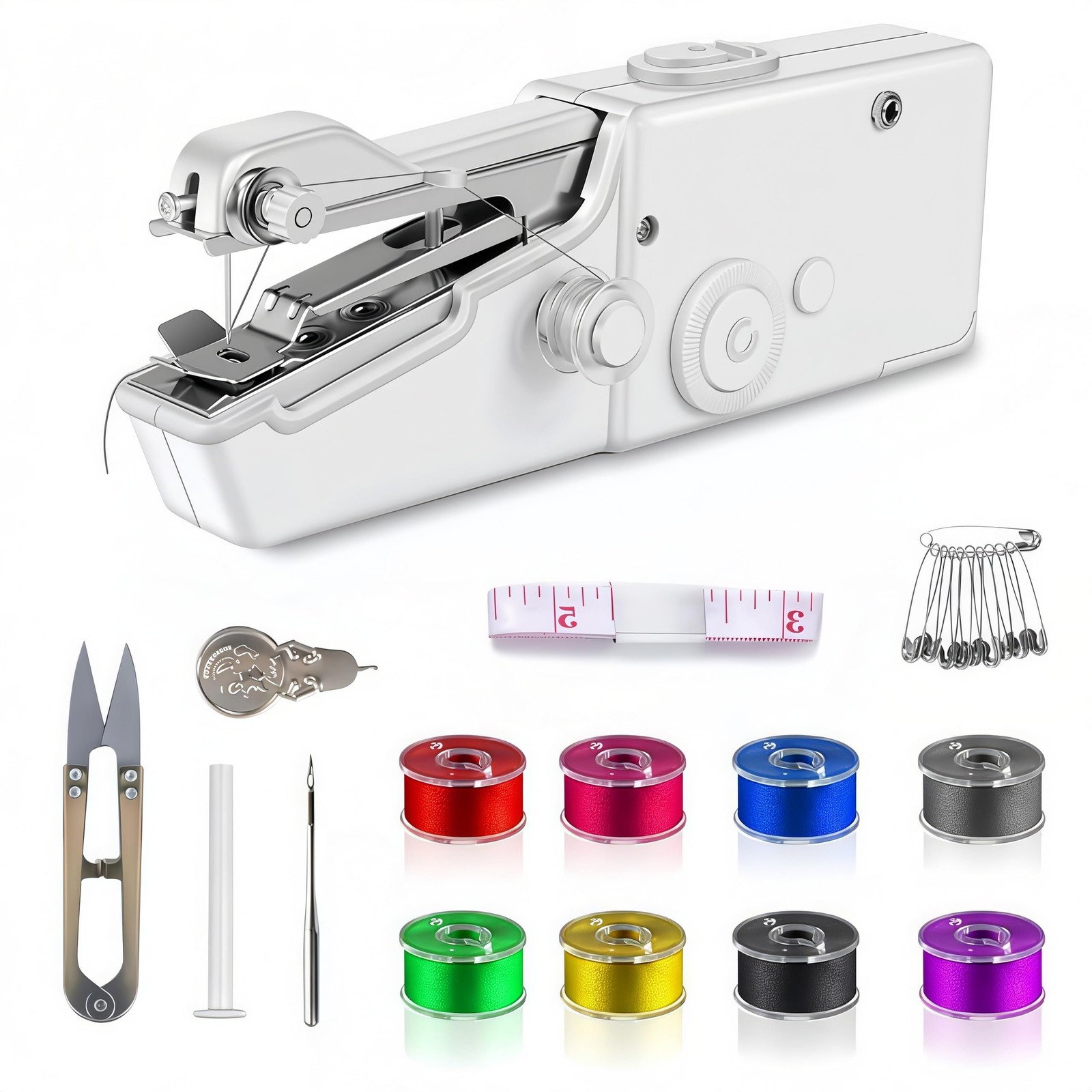 Handheld Sewing Machine,Sewing Machines for Beginners,Portable Electric Mini ...